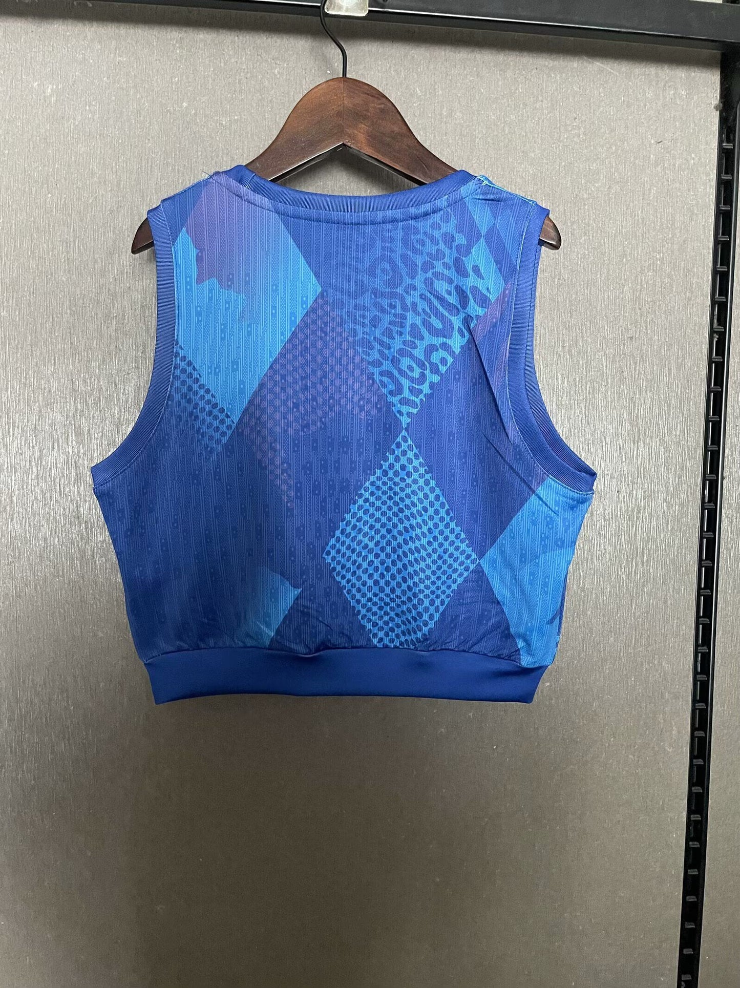 Top Mujer Brasil Azul