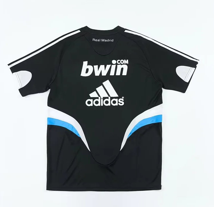 Camisetas negra de entrenamiento Real Madrid 08/09 (solo tallas S-XXL)