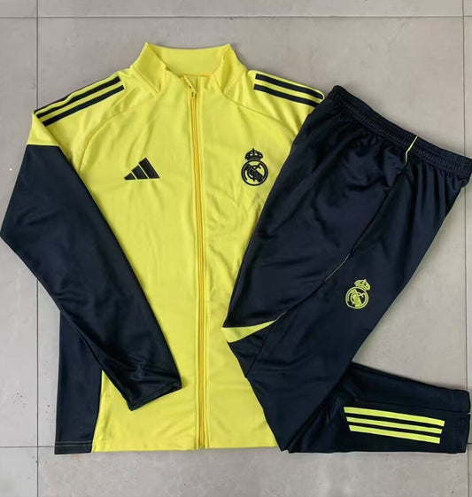 Chandal Real Madrid 25/26 Amarillo/Negro