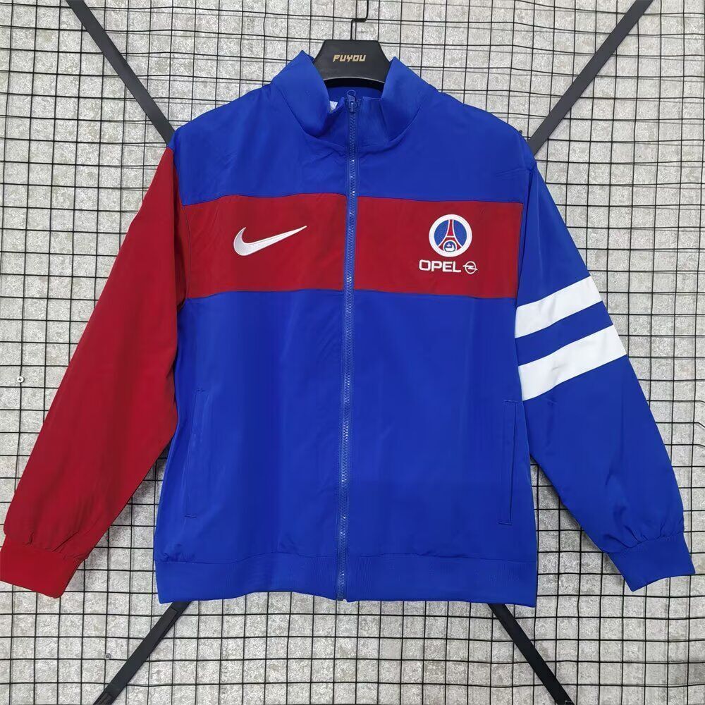 Chaqueta cortavientos azul Paris PSG (solo tallas S-2XL)