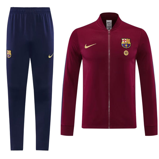 Chandal Barcelona 26-27 rojo oscuro (tallas S-XXL) by Cafutshopp