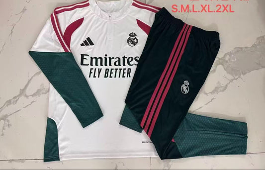 Chandal blanco Real Madrid 26/27 (Tallas S-XXL)