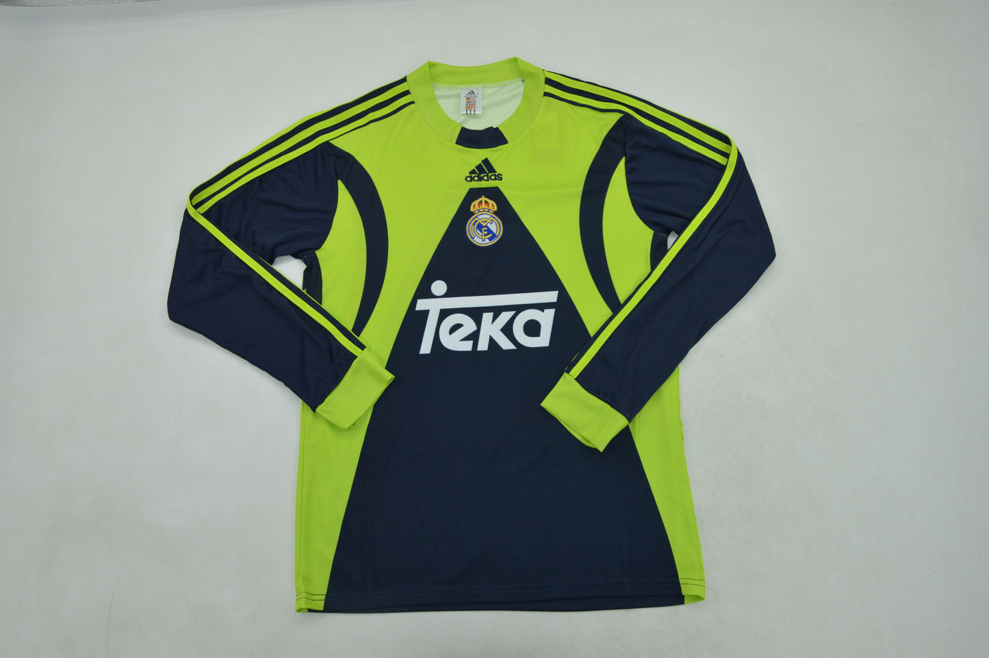 Camiseta Real Madrid manga larga 1999-00 portero negro verde (tallas S-2XL)