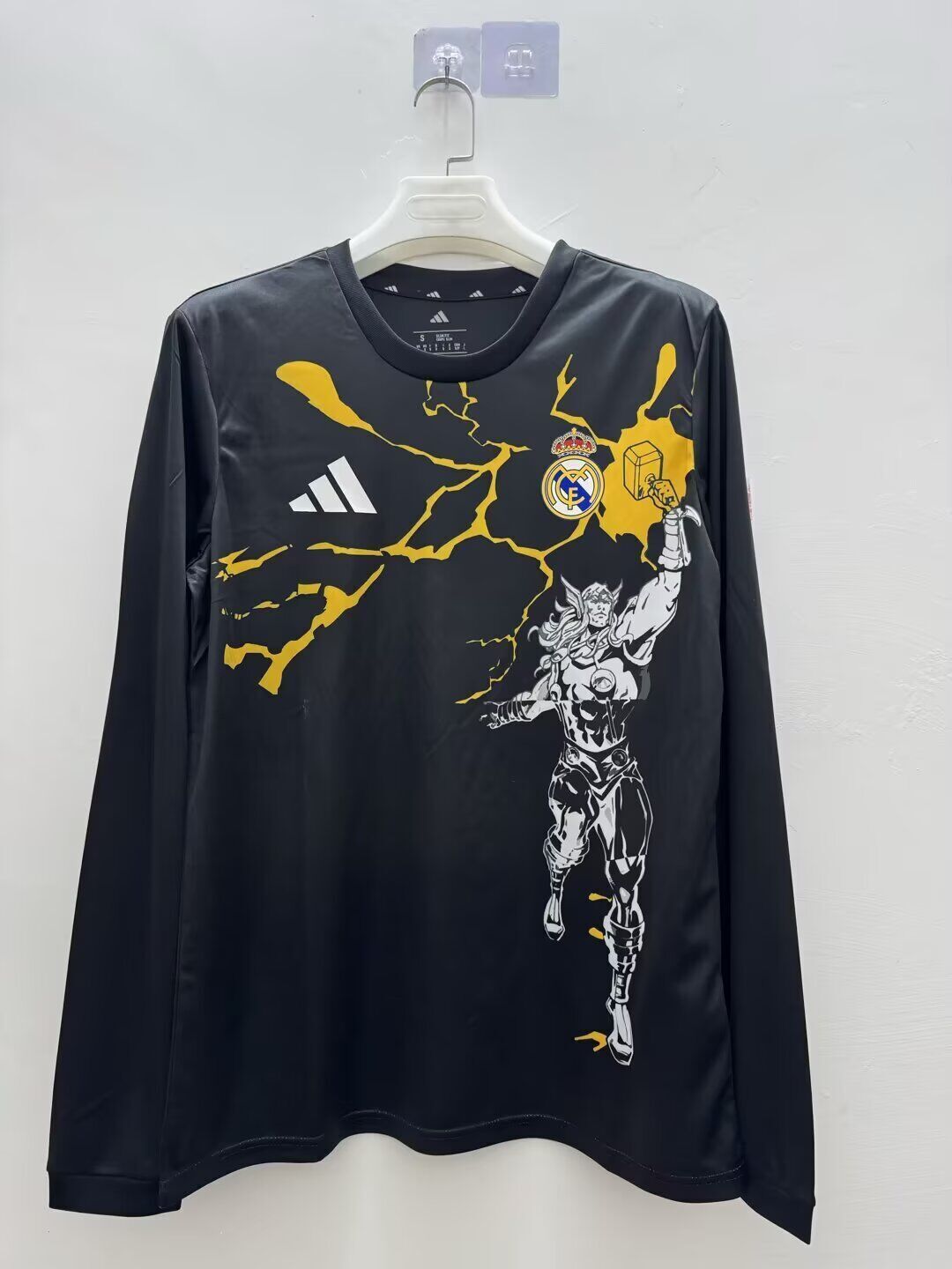 Camiseta de manga larga Real Madrid 25/26 (Solo tallas S-4XL) especial Marvel