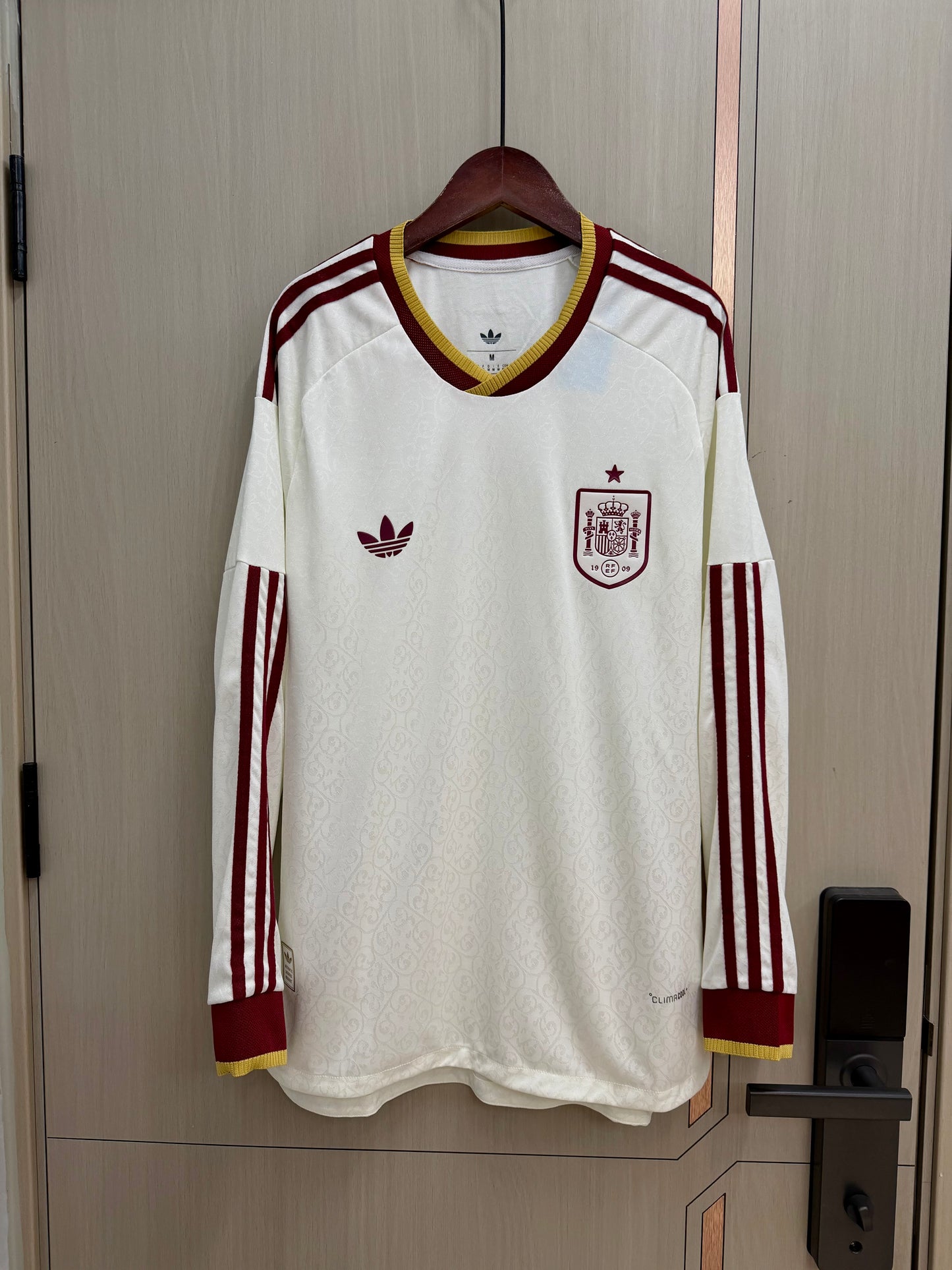 Camiseta manga larga España Visitante Mundial 2026 (tallas S - 2XL)