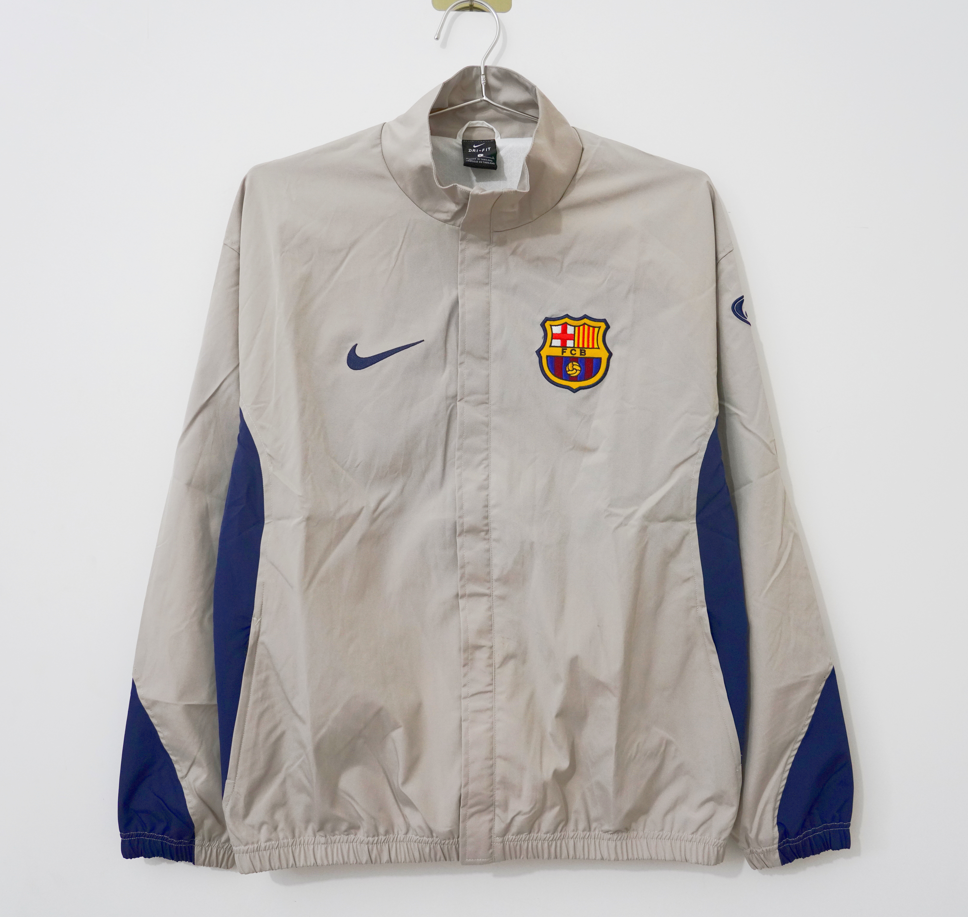 Chaqueta cortavientos Barcelona 2003/04 gris (tallas S-XXL)