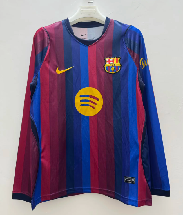 Camiseta manga larga Barcelona 26/27 Local (Tallas S-4XL)