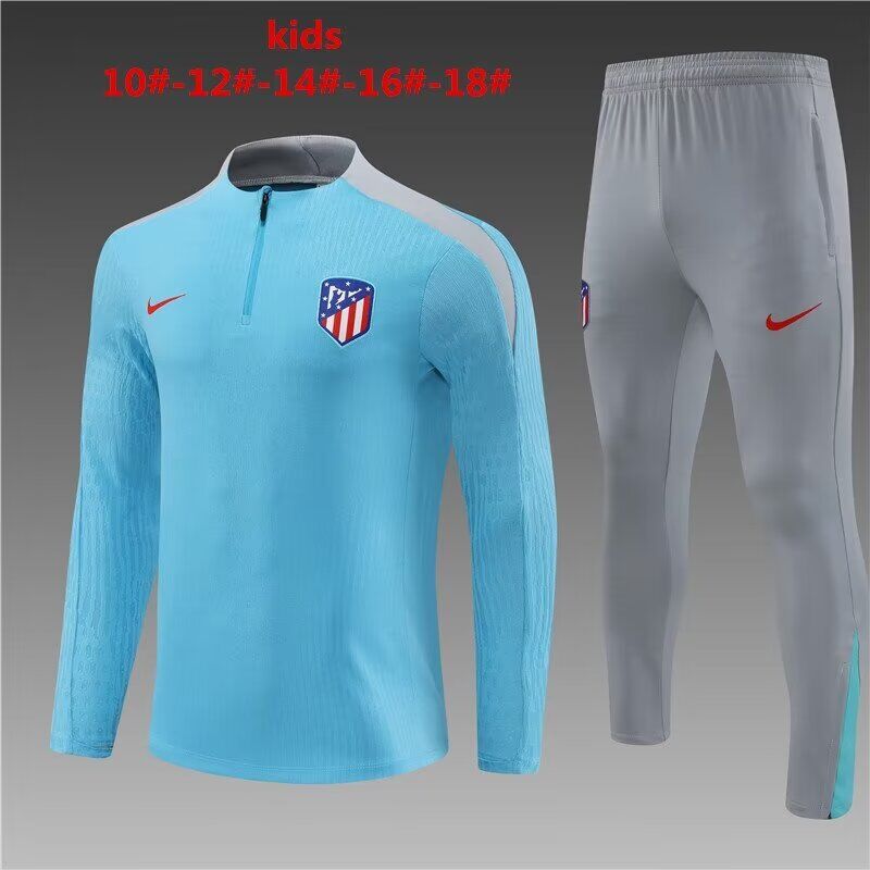Chandal Atletico de Madrid 24/25 adulto y niño AZUL