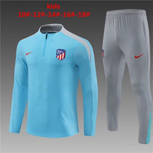 Chandal Atletico de Madrid 24/25 adulto y niño AZUL