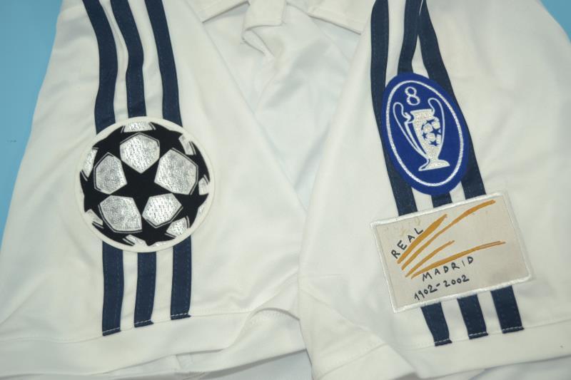 Camiseta Real Madrid 2001/02 Final Champions (tallas S-XXL)