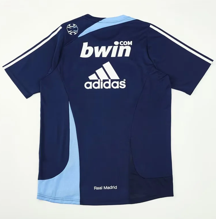 Camiseta de entrenamiento Real Madrid 2007/08 (solo tallas S-XXL)