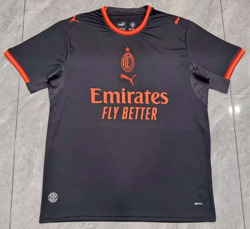 Camiseta Milan 26-27 tercera equipacion (tallas S-2XL)
