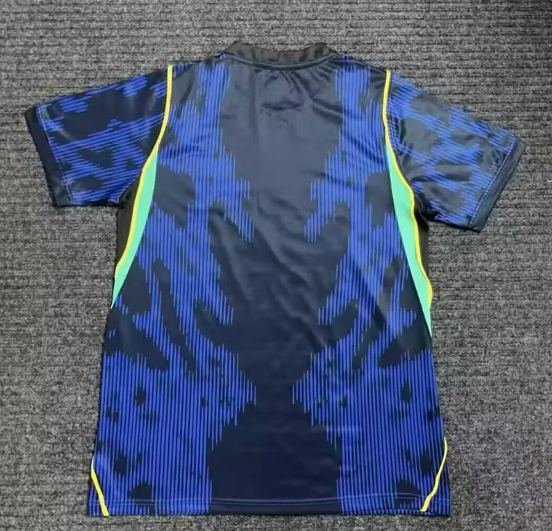 Camiseta Brasil 2026 azul version Jesus (tallas S-4XL)
