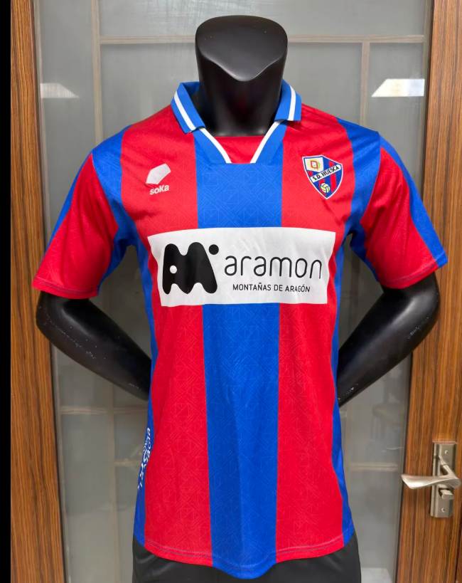 Camiseta Huesca 25/26 modelo retro (tallas S-4XL) jornada 31