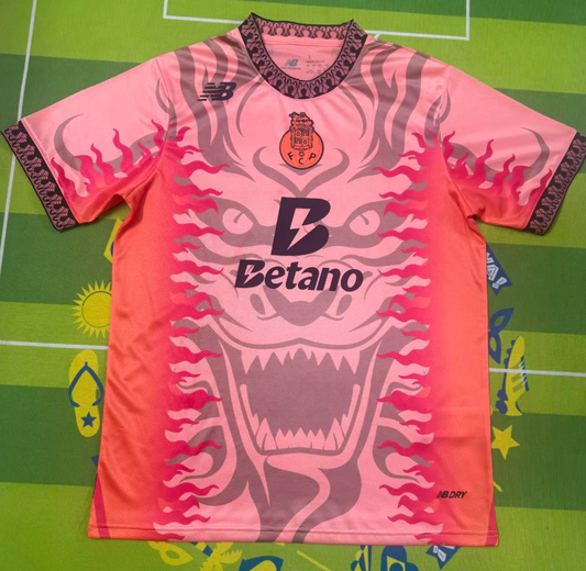Camiseta Oporto 26 rosa versión especial (tallas S-4XL)