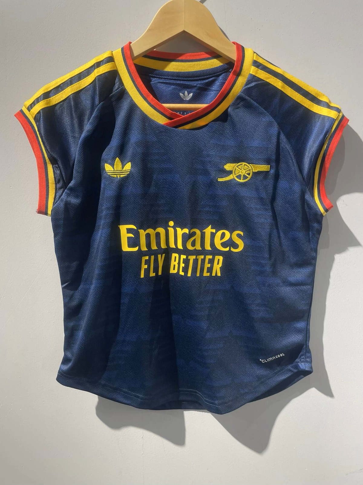 Crop de mujer Arsenal 26-27 Visitante (tallas S-XXL)
