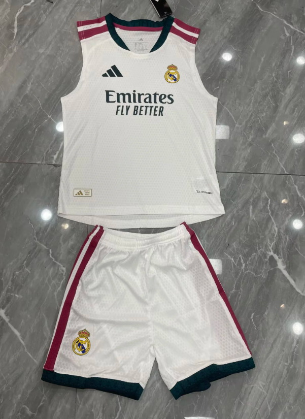 Conjunto sin mangas Madrid 26-27 local (talla infantil)