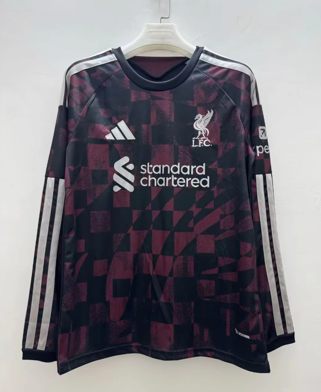 Tercera equipacion manga larga Liverpool 26-27
