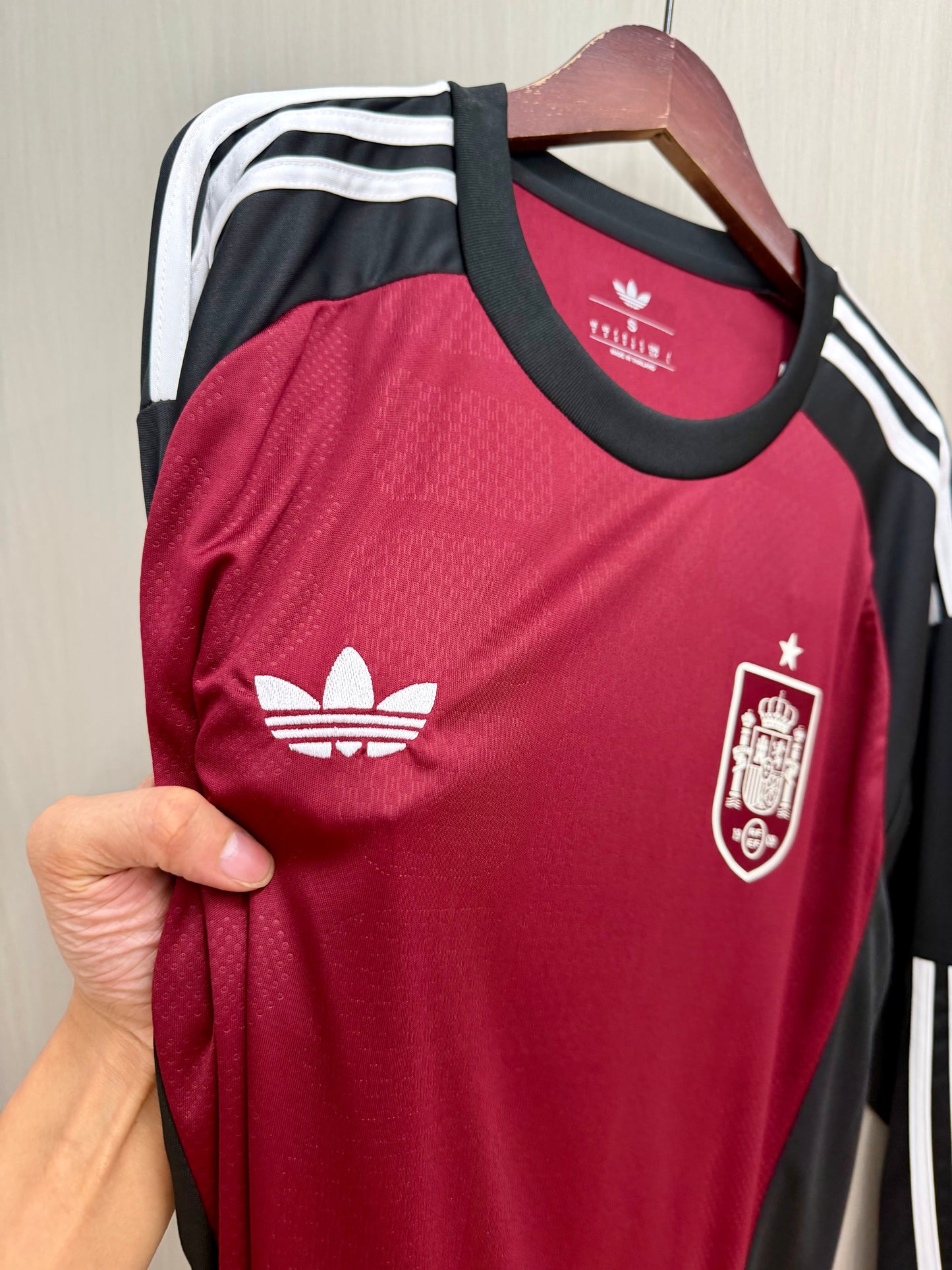 Camiseta manga larga España portero Mundial 2026 (talla S-2XL)