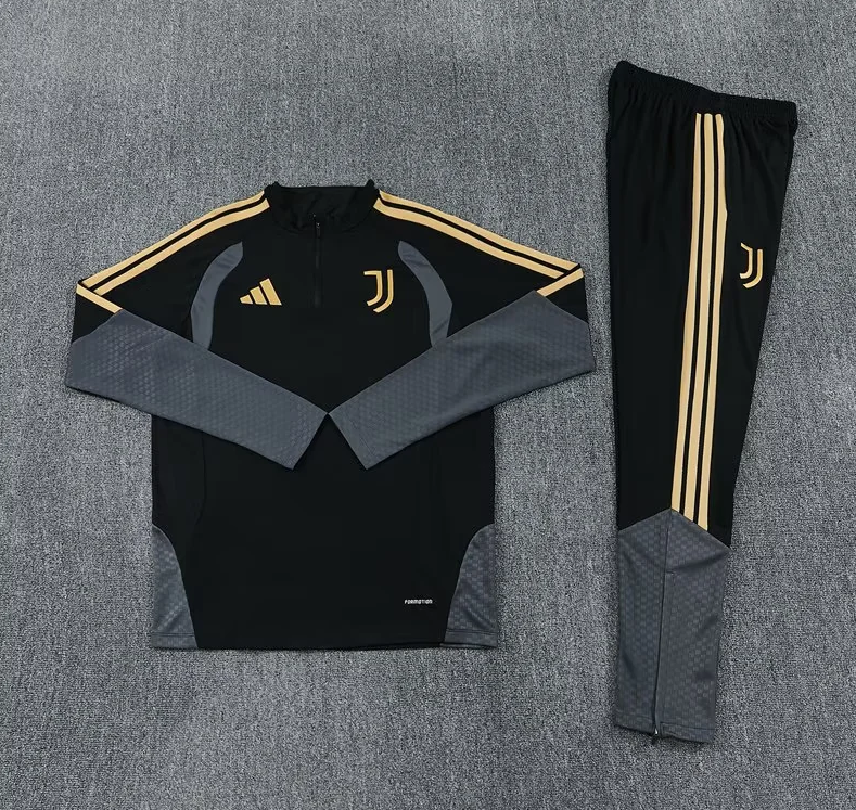 Chandal de entrenamiento Juventus 26/27 negro (tallas adutos y niños)