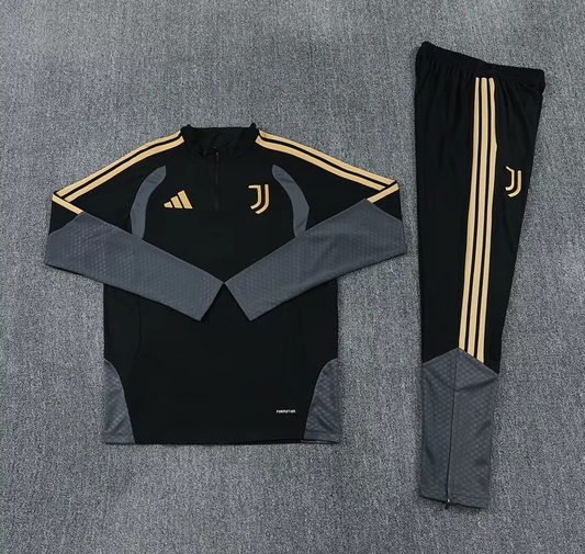 Chandal de entrenamiento Juventus 26/27 negro (tallas adutos y niños)