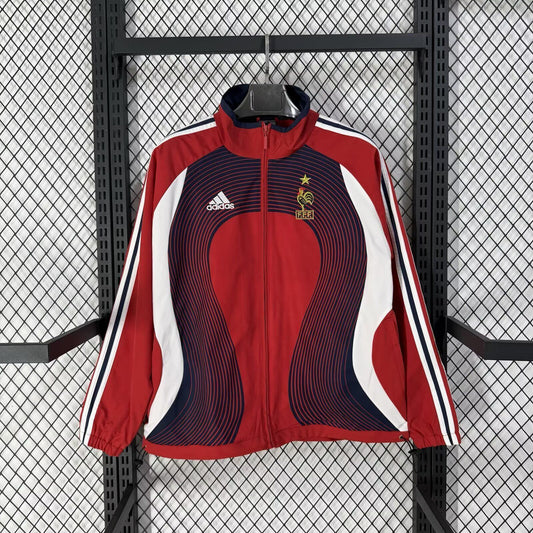 Chaqueta cortavientos rojo Francia 2006 (solo tallas S-XXL)