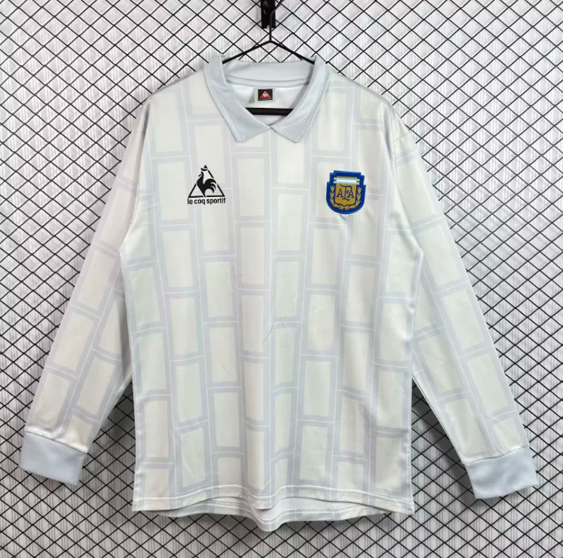 Camiseta Argentina 1986 GK manga larga (tallas S-XXL)