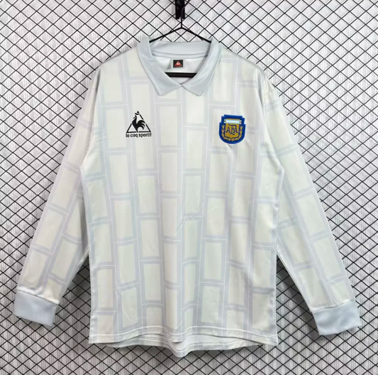Camiseta Argentina 1986 GK manga larga (tallas S-XXL)