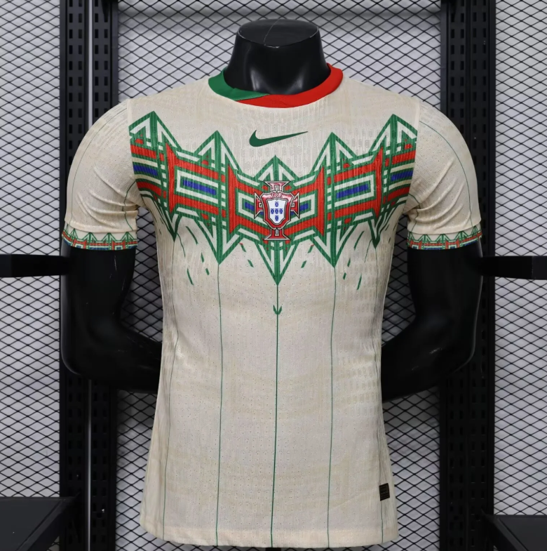 Camiseta Portugal 26 gris versión especial para jugador (solo tallas S-XXL)