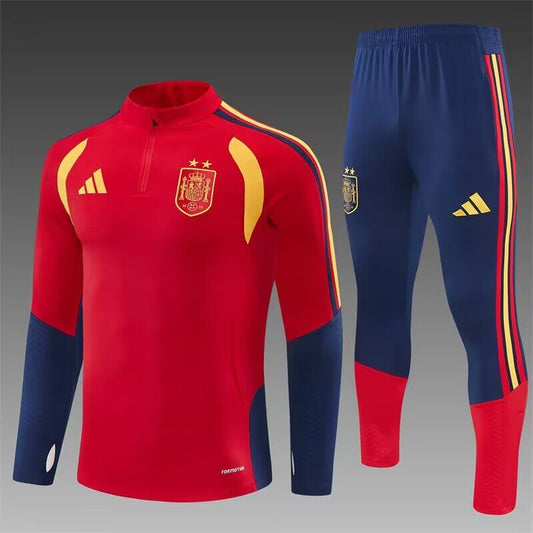 Chandal de entrenamiento dos estrellas España 2026 rojo (tallas S-2XL)