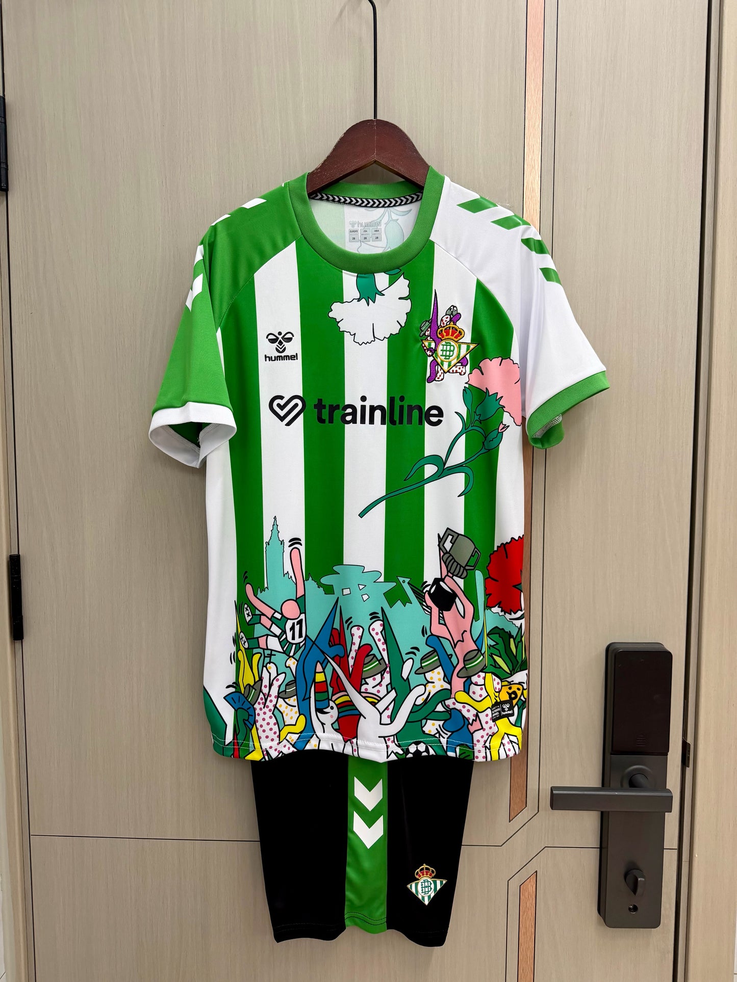 Equipacion Betis 25/26 especial primavera (tallas niños)