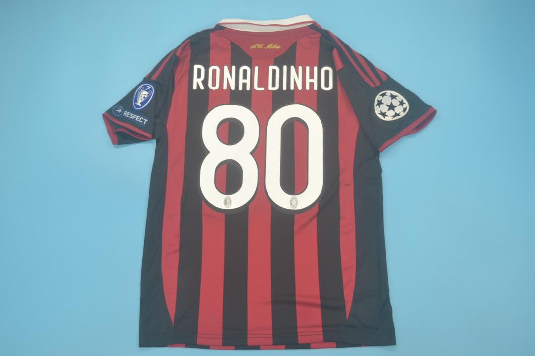 Camiseta Milan 2009/10