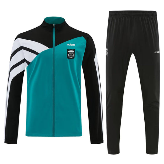 Chandal Liverpool verde con blanco y negro (tallas S-XXL)