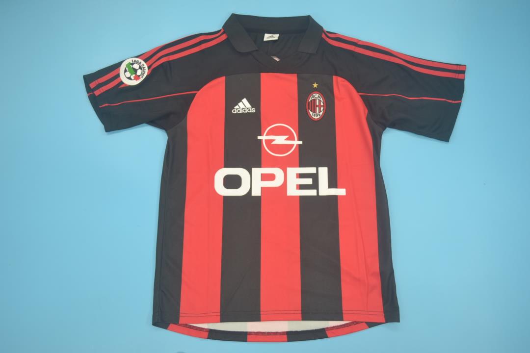 Camiseta Milan 2000/02