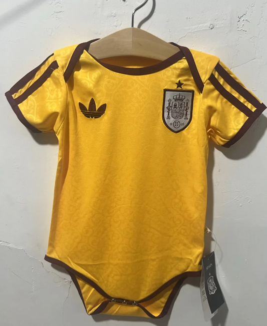 Body España amarillo (6 -12 meses y 1-2 años)