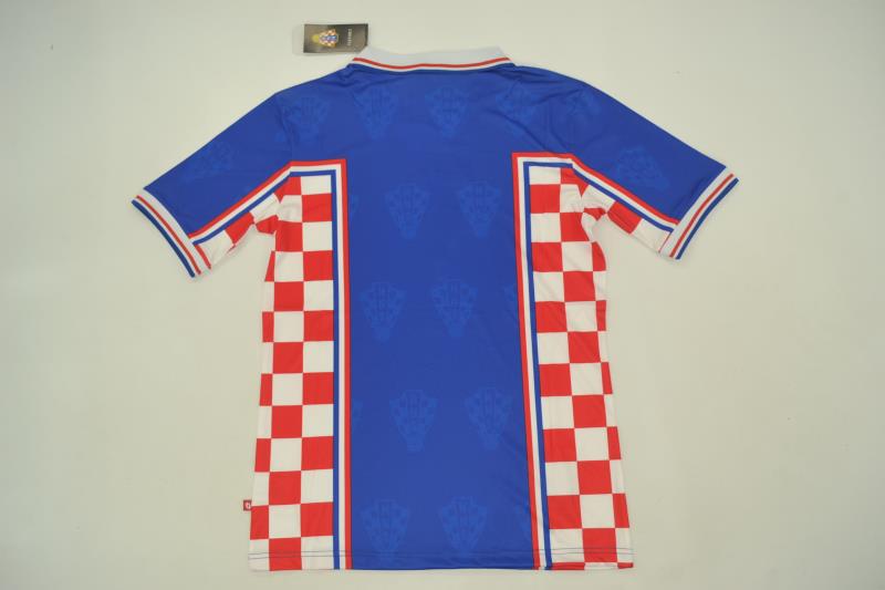 Camiseta Croacia 1998 Visitannte