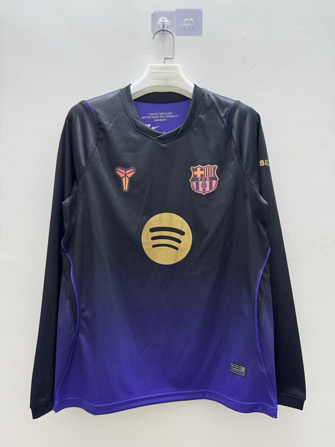 Camiseta manga larga Barcelona 26/27 morado visitante (tallas S-XXL)