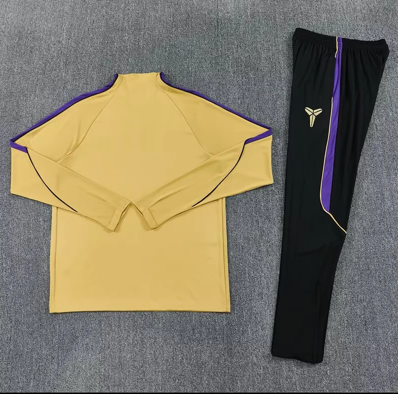 Chandal de entrenamiento Barcelona 26-27 amarillo (tallas adultos y niños)
