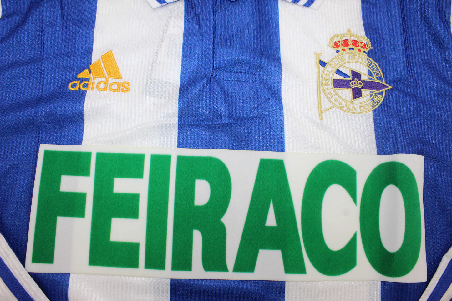 Camiseta Deportivo de la coruña 1999/00 local manga larga (tallas S-XXL)
