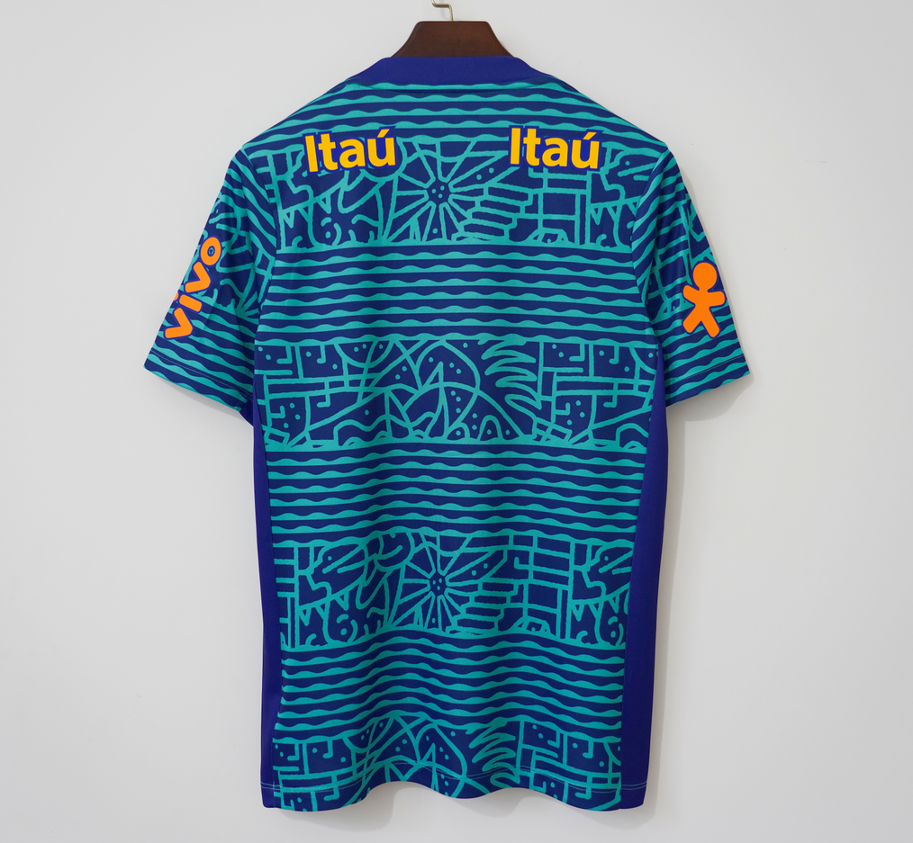 Camisetas de entrenamiento Brasil 2024 (Solo tallas S-2XL)