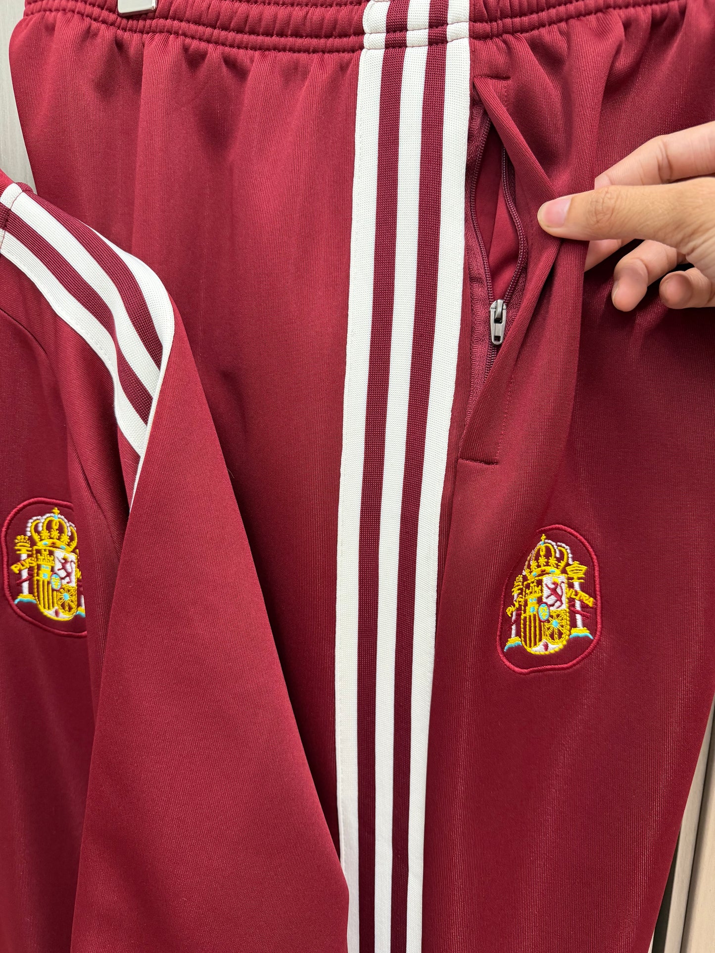 Chandal España rojo Mundial 2026 (Talla adultos y niños)