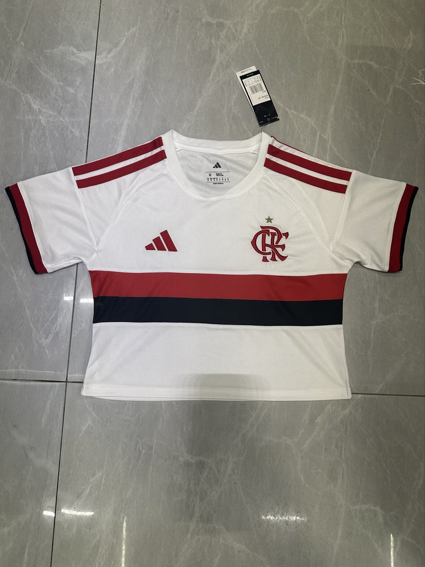Crop Flamengo 26/27 blanco visitante (tallas S-XXL)