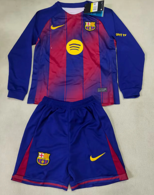 Equipacion de manga larga Barcelona 25/26 Local