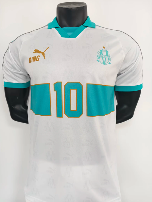 Camiseta Marsella Puma King especial blanca (Solo tallas S-4XL)