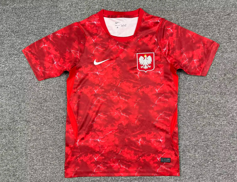 Camiseta Polonia Mundial 2026 Visitante (solo tallas S-4XL)