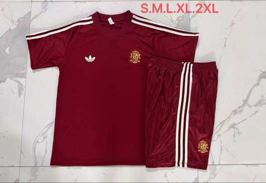 Conjunto de entrenamiento España Mundial 26 original rojas (tallas S-XXL)