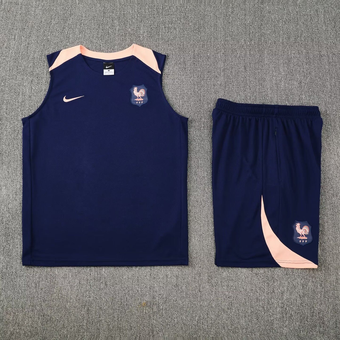 Conjunto sin mangas Francia (solo tallas S-2XL)