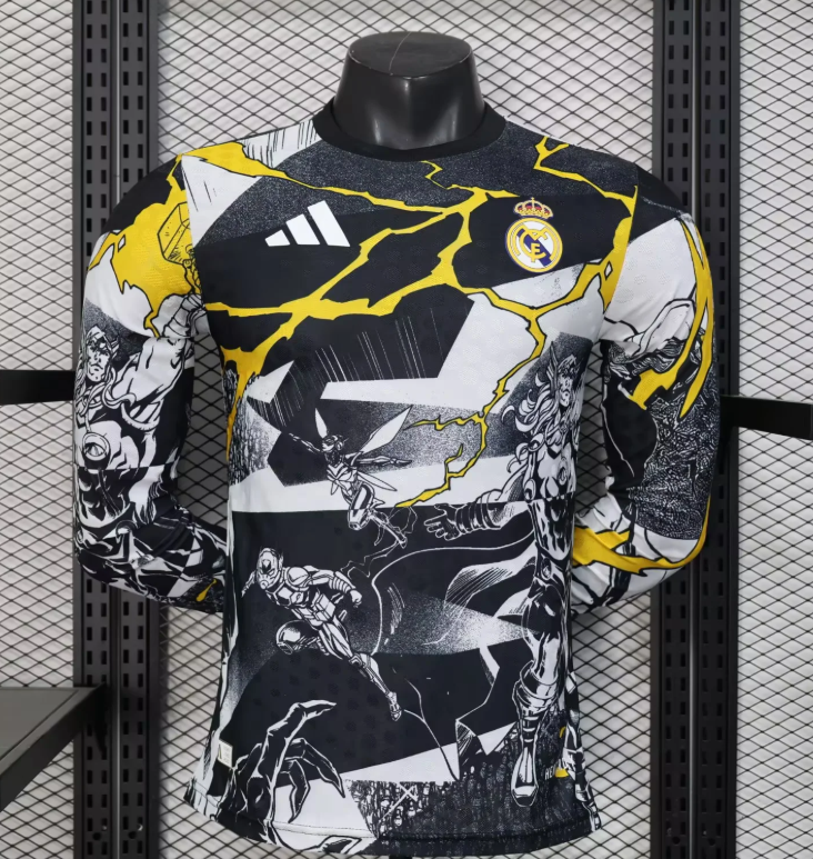 Camiseta de manga larga Real Madrid especial Marvel