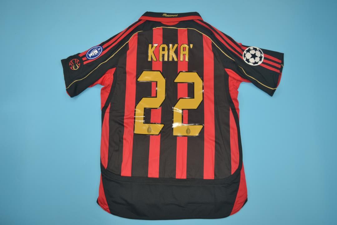 Camiseta Milan 2006/07 Local
