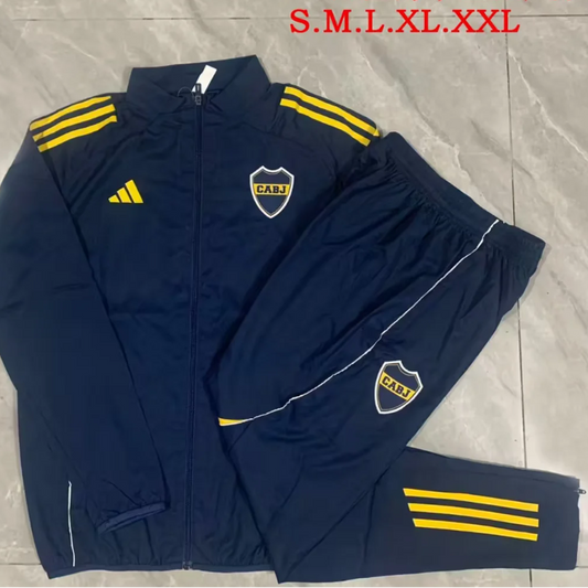 Chaqueta cortavientos azul oscuro Boca 25/26 (solo tallas S-XXL)